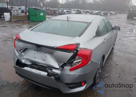 2017 Honda Civic Ex-T from USA, damaged, VIN 19XFC1F36HE200862